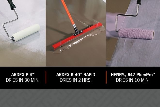 The ARDEX Rapid Flooring Installation System Installs in Under Three Hours