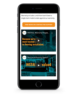 INSTALL Warranty Program Videos for Contractors