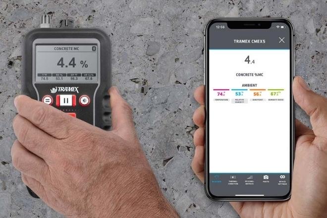 INSTALL Alliance Partner Tramex Meters Installation Quick Check for Concrete Moisture