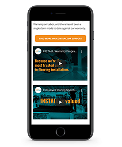 INSTALL Warranty Program Videos for Contractors